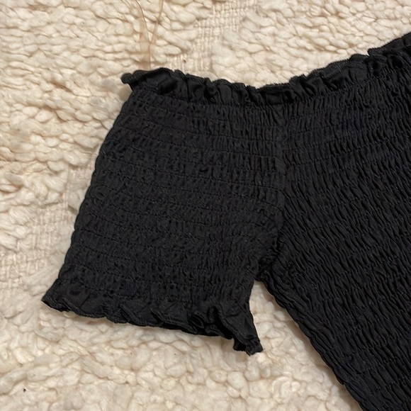 Coco & Ives Off the Shoulder Mini Black Dress / LBD - Picture 4 of 6